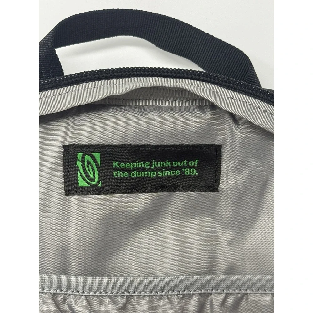 Timbuk2 Parkside Eco Black Backpack 3840-3 Company‎ Logo Bag